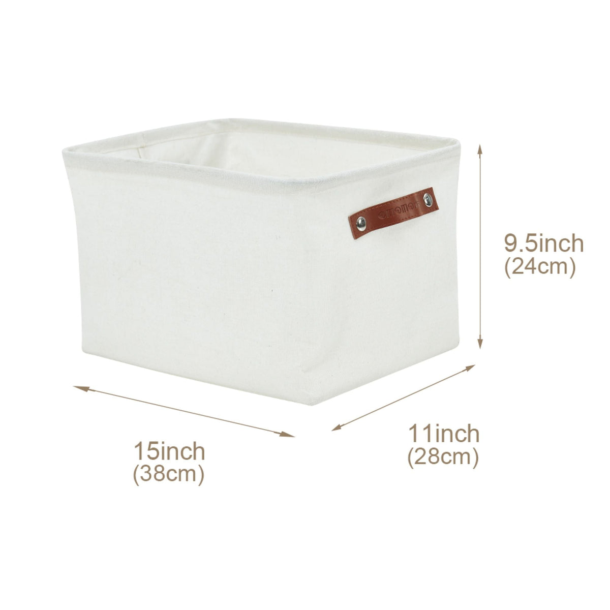 Storepavo Large Water-Resistant Collapsible Storage Bins, Set of Six - image 17