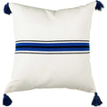 Storepavo Orlanda White & Navy Pillow - image 1
