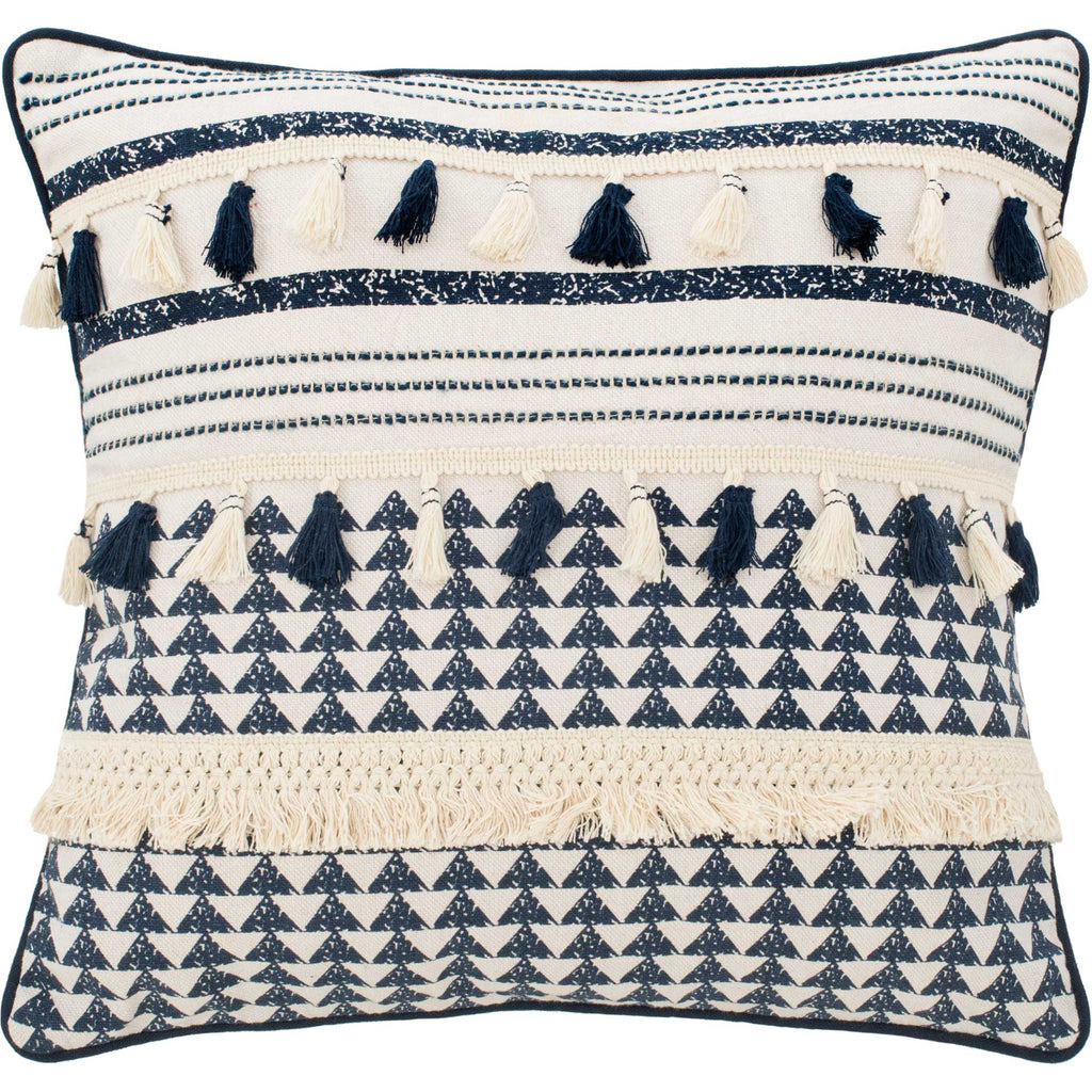 Storepavo Enya Cream & Navy Pillow - image 1