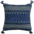 Storepavo Trenza Dark Blue Pillow - image 1